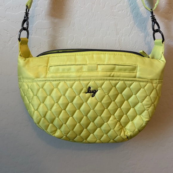 Lug Bolero Nylon Crossbody Crescent Bag in Margarita - Picture 4 of 7